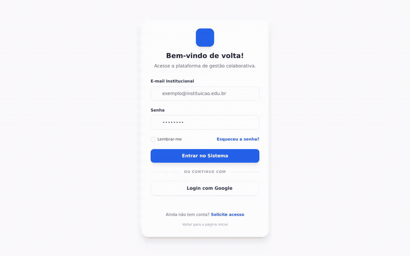 Adicionando uma tarefa ao planejador do dia